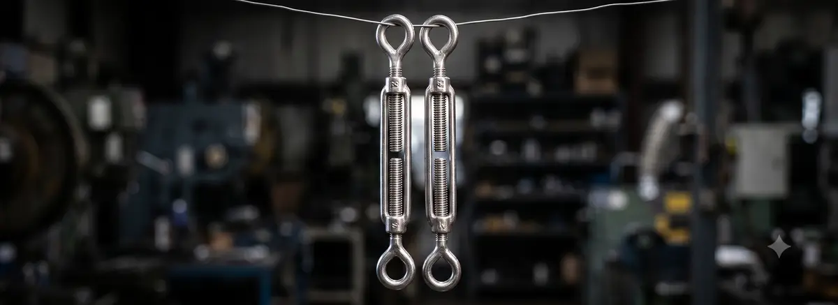 Stainless steel turnbuckles
