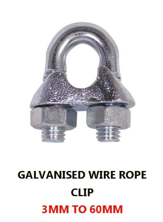 Galvanised Wire Rope Clip