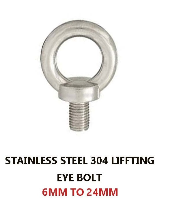 Stainless Steel 304 Lifting Eye Bolt