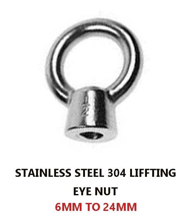 Stainless Steel 304 Lifting Eye Nut