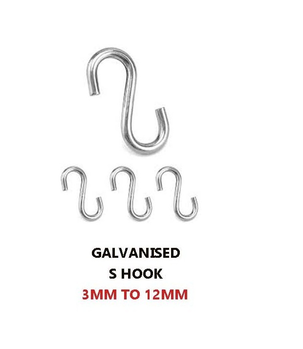 Galvanised S-Hook
