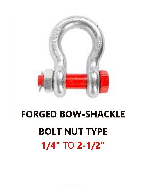 Forged Bow-Shackle Bolt Nut Type