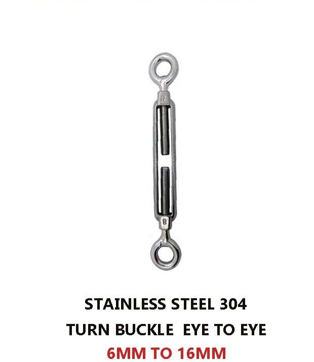 Stainless Steel 304 Turnbuckle (Eye to Eye)